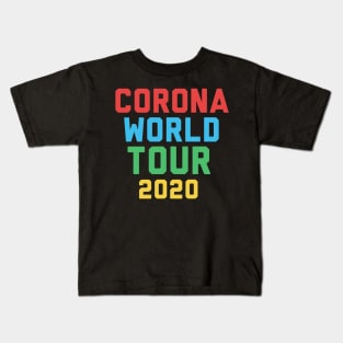 Coronavirus World Tour 2020 Kids T-Shirt